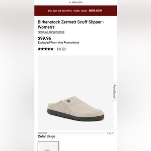 Birkenstock Zermatt Scuff Slipper - Women's